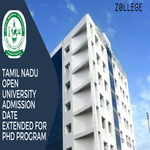 Tamil Nadu Open University Admission Date Extended For PhD Program